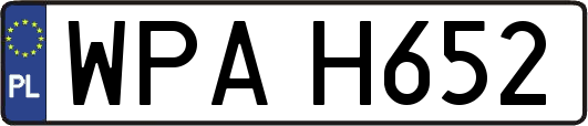 WPAH652