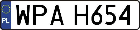 WPAH654