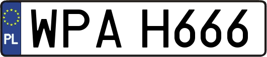 WPAH666