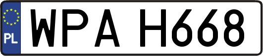 WPAH668