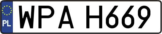 WPAH669