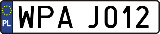 WPAJ012
