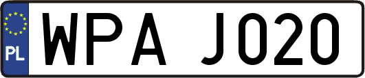 WPAJ020