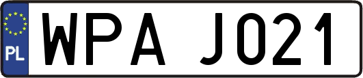 WPAJ021