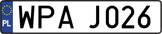WPAJ026