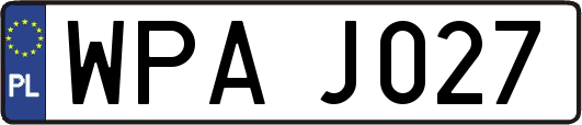 WPAJ027