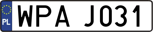 WPAJ031