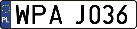 WPAJ036
