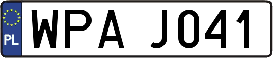 WPAJ041