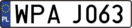 WPAJ063
