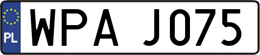 WPAJ075