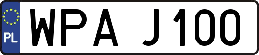 WPAJ100