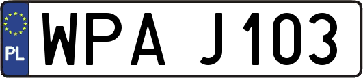 WPAJ103