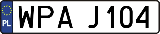WPAJ104