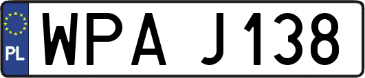 WPAJ138