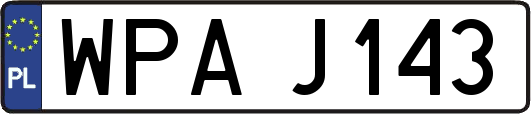 WPAJ143