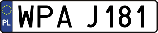 WPAJ181