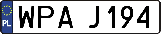 WPAJ194