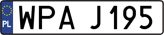 WPAJ195