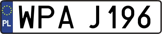 WPAJ196