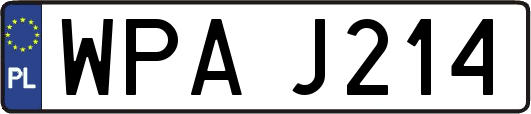 WPAJ214