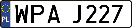 WPAJ227