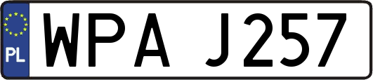 WPAJ257