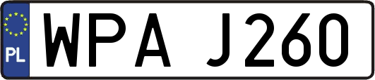 WPAJ260