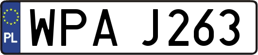 WPAJ263