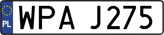 WPAJ275