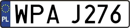 WPAJ276