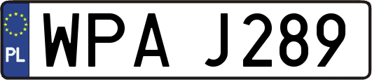 WPAJ289