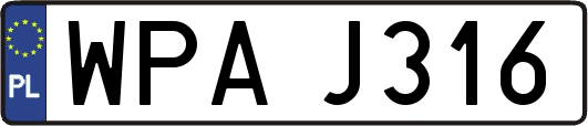 WPAJ316
