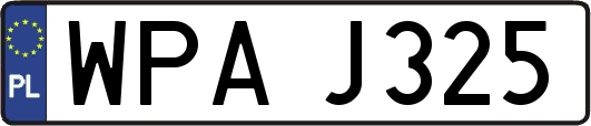 WPAJ325