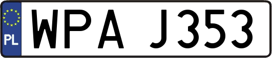 WPAJ353