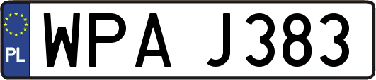 WPAJ383
