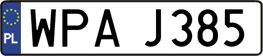WPAJ385
