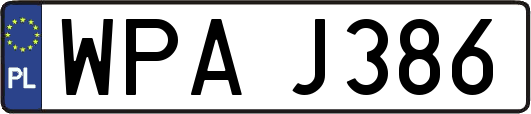 WPAJ386