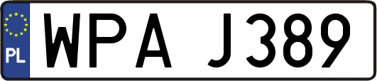 WPAJ389