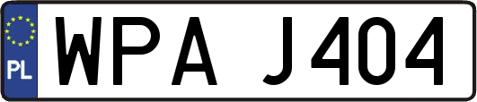 WPAJ404