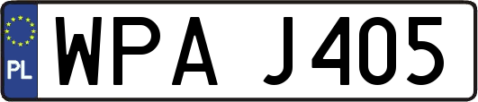 WPAJ405