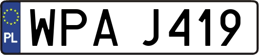 WPAJ419