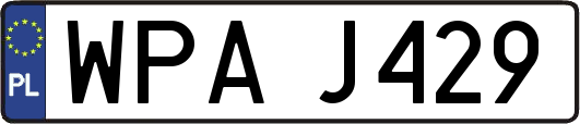 WPAJ429