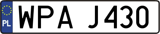 WPAJ430