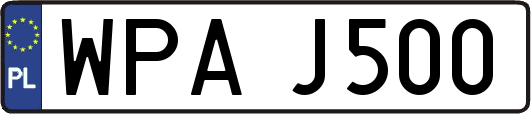 WPAJ500