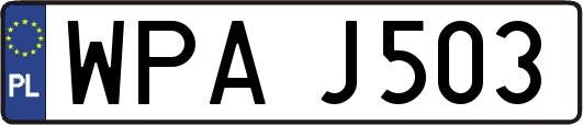 WPAJ503
