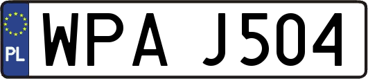 WPAJ504
