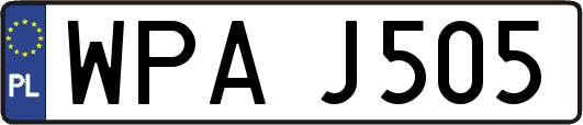 WPAJ505