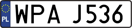 WPAJ536