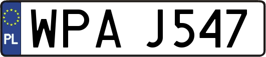 WPAJ547
